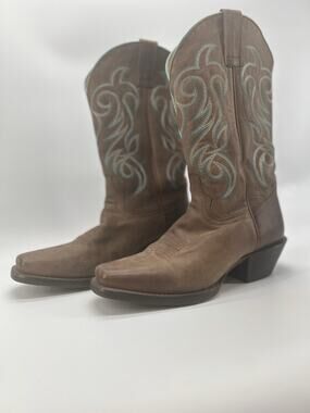 Shyanne Women's Cowboy Western Jeannie Boots Brown Size 10M